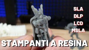 Stampa 3D a resina