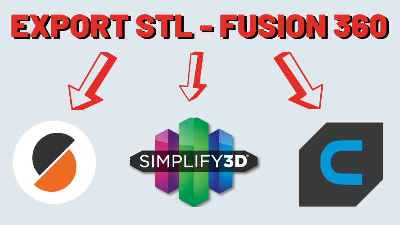 Export STL Fusion 360